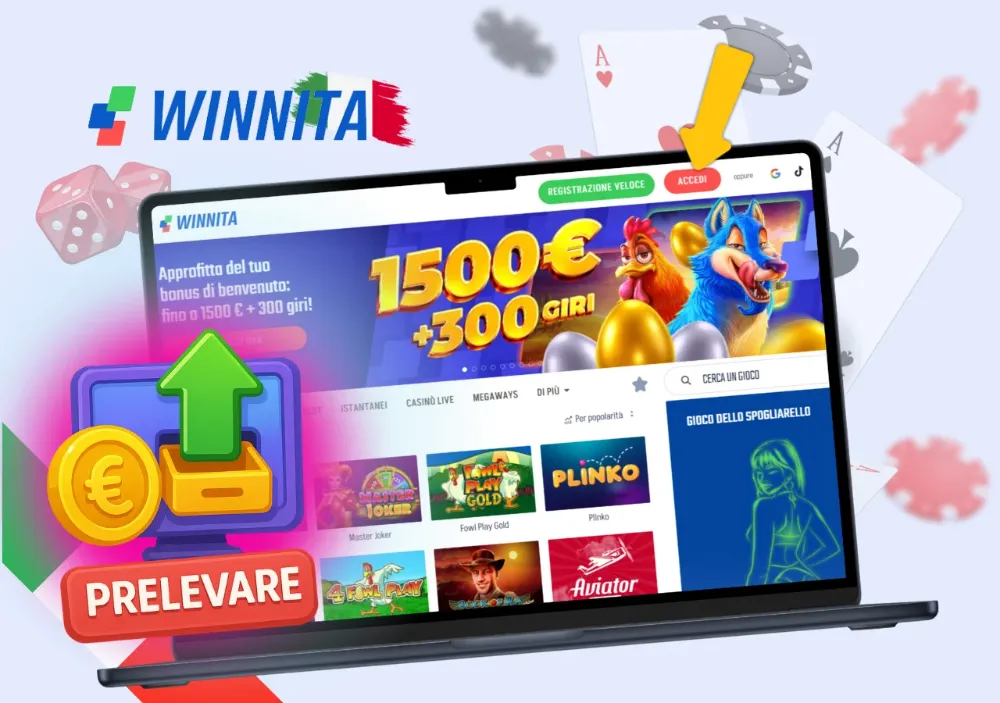 Supporto tecnico winnita app risoluzione problemi